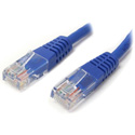 Photo of StarTech M45PATCH50BL Molded Cat5e UTP Patch Cable - 50 Foot - Blue