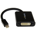 StarTech MDP2DVI3 Mini DisplayPort to DVI Video Adapter Converter - Black Mini DP to DVI - 1920x1200