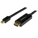 StarTech MDP2HDMM1MB 3 ft Mini DisplayPort to HDMI cable - 4K