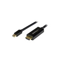 Photo of StarTech MDP2HDMM3MB Mini DisplayPort to HDMI Cable - 4K30Hz - 10 Foot (3meter)