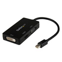 StarTech MDP2VGDVHD Mini DisplayPort to VGA /DVI/HDMI Adapter - 3-in-1 mDP Converter