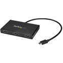 StarTech MSTCDP123HD USB-C to 3-HDMI Multi-Monitor Adapter Hub