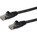 Photo of StarTech N6PATCH10BK Cat6 Ethernet Patch Cable with Snagless RJ45 Connectors - 10 foot - Black