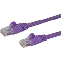 Photo of StarTech N6PATCH50PL Snagless Cat6 UTP Patch Cable - ETL Verified- 50 Foot - Purple