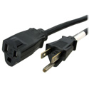 Photo of StarTech PAC1016 Power Cord Extension - NEMA 5-15R to NEMA 5-15P - 6 Foot