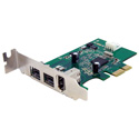 StarTech PEX1394B3LP 3 Port 2b 1a 1394 PCI Express FireWire Card Adapter