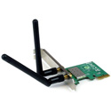 StarTech PEX300WN2X2 PCIe 300 Mbps Wireless N Network Adapter - 802.11n/g 2T2R