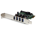 Photo of StarTech PEXUSB3S4V 4 Port PCI Express PCIe SuperSpeed USB 3.0 Controller Card