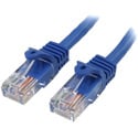 StarTech RJ45PATCH25 25 Foot Blue Snagless Cat5e UTP Patch Cable