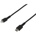 Photo of StarTech RUSBCLTMM2MB 6.6 Foot USB C to Lightning Cable - Black