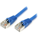 Photo of StarTech S45PATCH25BL 25 Foot Blue Shielded Snagless Cat5e STP Patch Cable