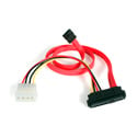 StarTech SAS729PW18 18in SAS 29 Pin to SATA Cable with LP4 Power