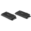 StarTech ST121HD20FXA HDMI Over LC Fiber Extender - 4K60Hz HDMI 2.0 - Singlemode - Transmitter/Receiver AV Converter Kit