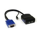 Startech ST122LEA 2 Port VGA Video Splitter with Audio - USB Powered