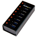 StarTech ST7300U3M 7-Port USB 3.0  Hub Desktop or Wallmount Metal Enclosure