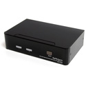 Photo of StarTech SV231DVIUA 2 Port DVI USB KVM Switch with Audio and USB 2.0 Hub