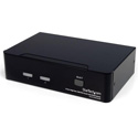 StarTech SV231DVIUAHR 2 Port High Resolution USB DVI Dual Link KVM Switch with Audio