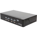 StarTech SV431DPUA 4 Port USB Displayport KVM Switch with Audio