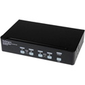 Photo of StarTech SV431DVIUAHR 4 Port High Resolution USB DVI Dual Link KVM Switch with Audio