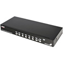 Photo of StarTech SV831DUSB 8 Port 1U Rack Mount USB PS/2 KVM Switch with OSD