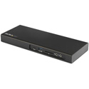 StarTech TB3DK2DPM2 Dual 4K Thunderbolt 3 Dock - PCIe M.2 Slot / SD / PD