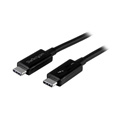 Photo of StarTech TBLT3MM1MA Thunderbolt 3 USB C Cable (40 Gbps) Thunderbolt and USB Compatible - 1 Meter