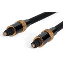 StarTech TOSLINK20 Premium Toslink Digital Optical SPDIF Audio Cable - 20 Foot