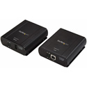StarTech USB2001EXT2NA USB 2.0 Extender Over Cat5/Cat5e/Cat6 Ethernet - USB Extender Adapter Kit - 330ft/100m
