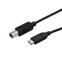 StarTech USB2CB50CM USB-C to USB-B Printer Cable M/M 0.5 Meter USB 2.0
