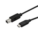 Photo of StarTech USB2CB50CM USB-C to USB-B Printer Cable M/M 0.5 Meter USB 2.0