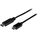 Startech USB2CUB50CM USB Micro-B to USB-C Cable - M/M - 0.5 m - USB 3.1 (10Gbps)