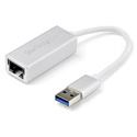 StarTech USB31000SA USB 3.0 Network Adapter - Sleek Aluminum with Silver Finish