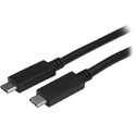 Photo of Star Tech USB31C5C1M USB-C Cable with Power Delivery (5A) Male/Male - 3 Feet (1 M) USB 3.1 (10 Gbps) USB-IF Certified
