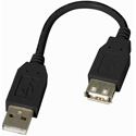 Photo of Startech USBEXTAA6IN 6in USB 2.0 Extension Adapter Cable A to A - M/F