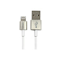 Photo of Startech USBLTM1MWH 3ft Metal Lightning Cable - Apple MFi Certified