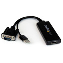 Startech VGA2HDU VGA to HDMI Adaptor with USB Audio and Power 1080P