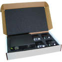 Studio Technologies DPL-KIT-01 Party-Line Intercom Kit with 1x Model 5421 Dante Intercom Audio + 4x Model 372A Beltpacks