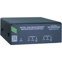 Studio Technologies Model 5206 Dante Measurement Mic Interface - Analog to PCM Digital Audio Signals - Supports Two Mics