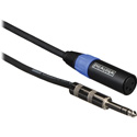 Photo of Whirlwind STF06 Cable - Adapter 1/4 Inch TRSM to XLRF 6 Ft.