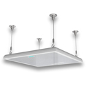 SAS S-Track CM129 Dante / AES67 Ceiling-Array Microphone with 129 Capsules and Intelligent Beamforming