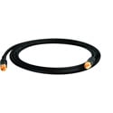 Sescom SUB-RR-3 Subwoofer Speaker Cable RCA Male to RCA Male Hi Clarity Black - 3 Foot