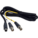 Photo of Connectronics Premium SVHS 4 Pin to 2 BNC Female Breakout Cable 6Ft