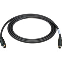 Connectronics Premium Flexible Molded 4-Pin Male to 4-Pin Male S-Video Cable 18 Inches