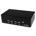 Photo of StarTech SV431DD2DUA 4 Port Dual DVI USB KVM Switch with Audio & USB 2.0 Hub