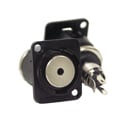 Photo of Switchcraft EH35MMSSCBPKG EH Series 3.5MM Connector - 3 Conductor Jack To Solder Contacts - Black - Each