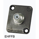 Switchcraft EHFF2B EH Series F Type to F Type - Black Finish