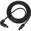 Switchcraft by Sescom SWC-12SP4R4M005 12-Gauge Speaker Cable - 4-Pole Right Angle Male to 4-Pole Male - 5 Foot