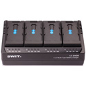 SWIT LC-D420i 4-Channel Simultaneous DV Battery Charger for JVC SSL Series Batteries