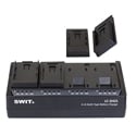 SWIT LC-D421D 4-Channel Multi-type DV Charger for Panasonic VBR/CGA Series Batteries