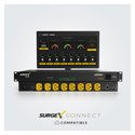 Photo of SurgeX SX-AP-129 Axess Plus 9 Outlet Rackmount 12A Surge Eliminator/Power Conditioner - IP Connected